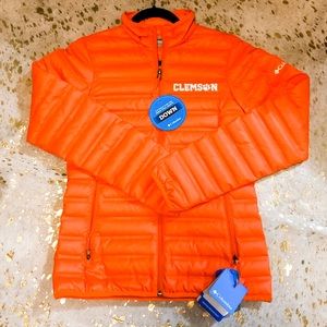 Clemson Women’s Columbia Down Jacket, Size S